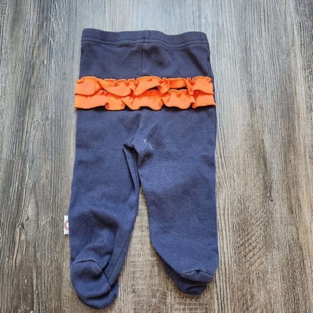 3-6M Girls Bears Ruffle Leggings